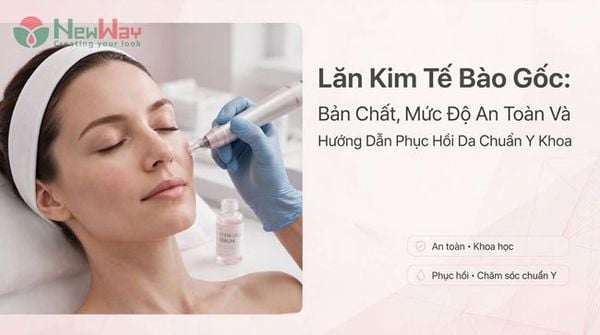 Lăn Kim Tế Bào Gốc: Bản Chất, Mức Độ An Toàn Và Hướng Dẫn Phục Hồi Da Chuẩn Y Khoa