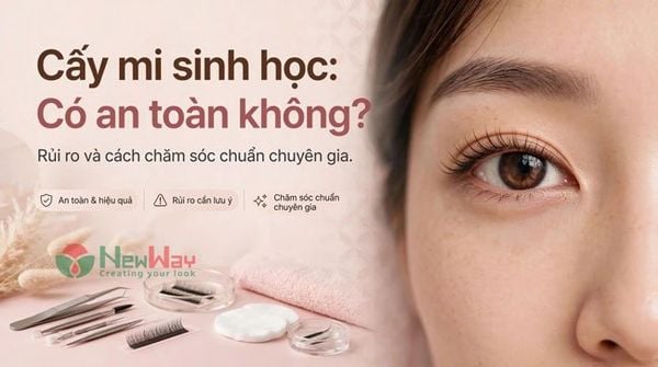 Cấy mi sinh học: Có an toàn không? Rủi ro và cách chăm sóc chuẩn chuyên gia