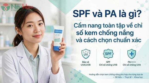 SPF và PA là gì? Cẩm nang toàn tập về chỉ số kem chống nắng và cách chọn chuẩn xác