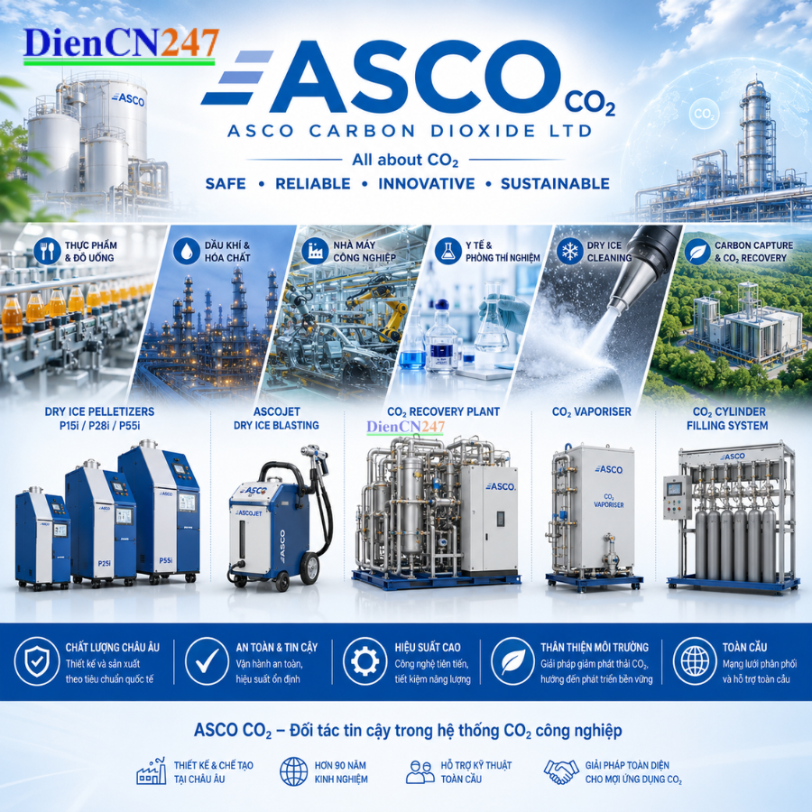 ASCO CO2 Vietnam | DienCN247