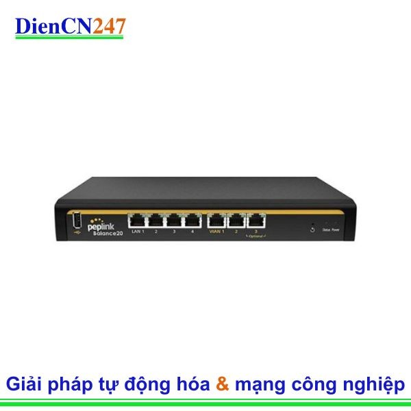 BPL-021 hãng Peplink Vietnam – Bộ Định Tuyến Cân Bằng Tải (Load Balancing Router) Hiệu Suất Cao