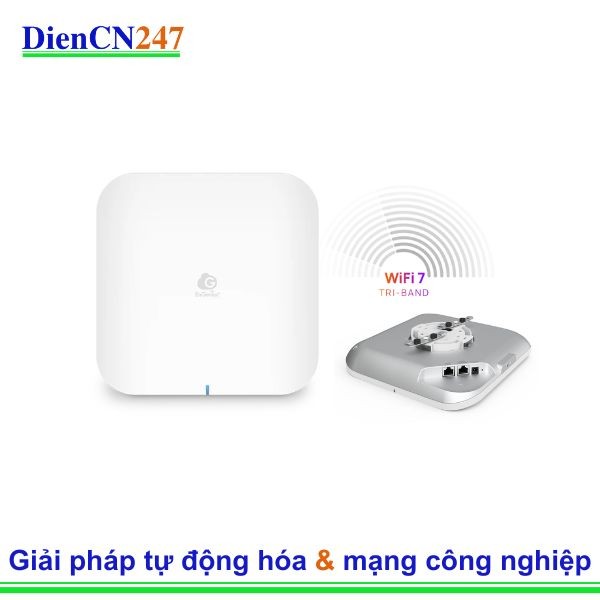 ECW536 hãng EnGenius Vietnam – Access Point Wi-Fi 7 Tri-Band Hiệu Năng Cực Cao