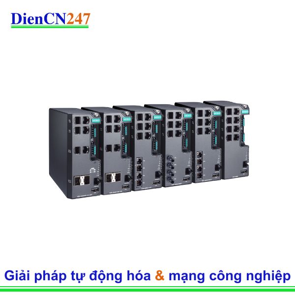 EDS-4008-LV Moxa Vietnam – Switch công nghiệp Managed Ethernet 8 cổng Gigabit