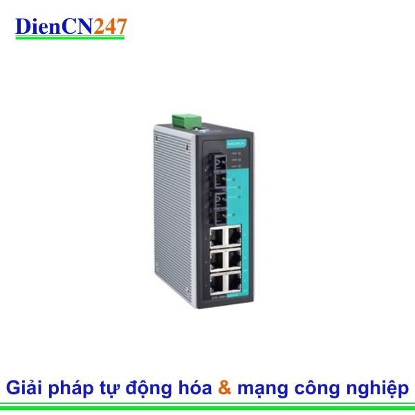 EDS-408A-MM-SC-T hãng Moxa Vietnam – Switch Công Nghiệp 8 Cổng Ethernet