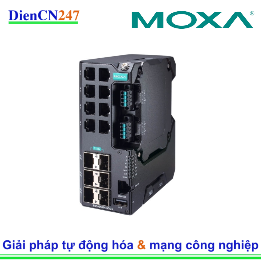EDS-G4014-6QGS-LV-T Moxa | DienCN247