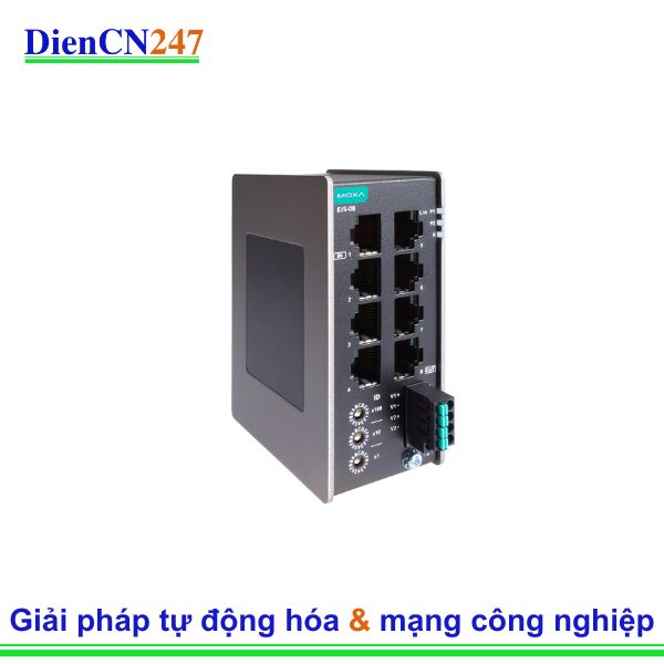 EJS-08 Moxa Vietnam – Bộ mở rộng khe cắm SFP 8 cổng cho switch công nghiệp