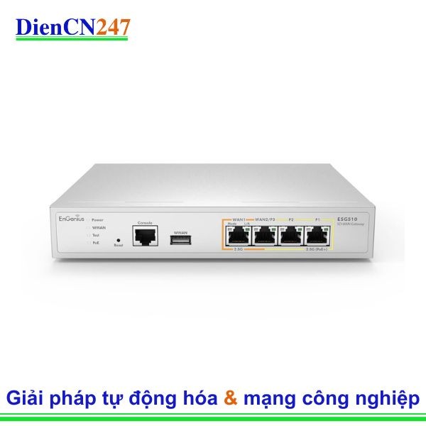 ESG510 hãng EnGenius Vietnam – Switch Managed Layer 3 Gigabit Cao Cấp