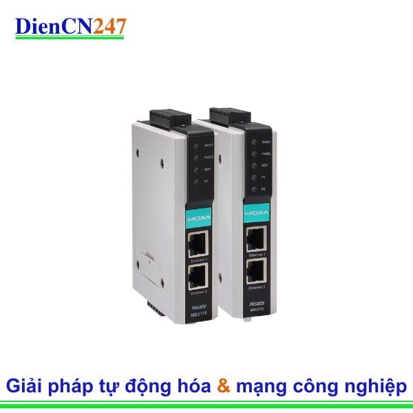 MGate MB3270 hãng Moxa Vietnam – Gateway Modbus TCP/RTU Công Nghiệp