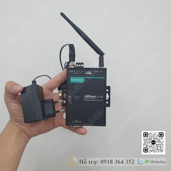 NPort W2150A-W4-EU – Bộ Chuyển Đổi Serial Sang Wi-Fi Công Nghiệp Moxa
