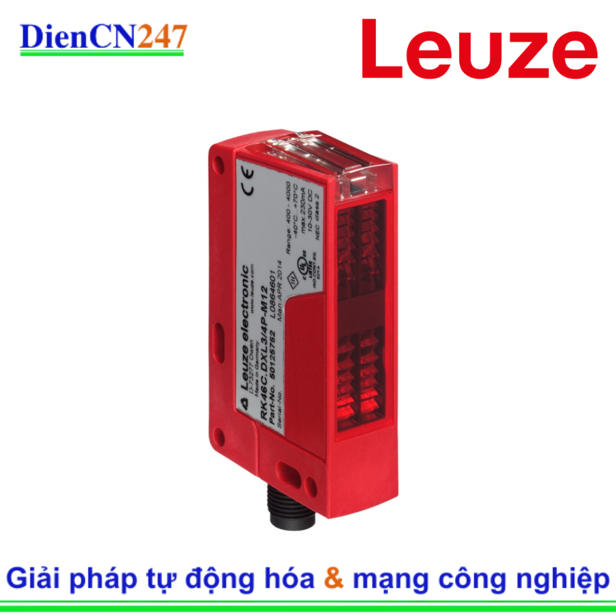 RK46C.DXL3/4P-M12 50125752 Leuze | DienCN247