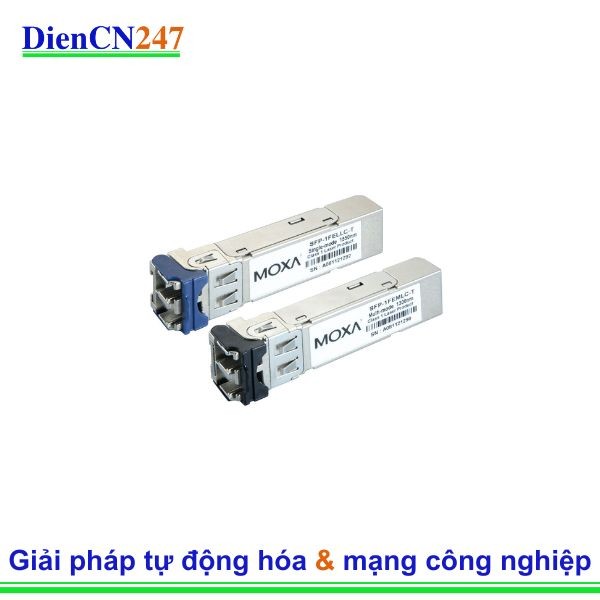 SFP-1FEMLC-T hãng Moxa Vietnam – Module Quang SFP 100Mbps Multimode