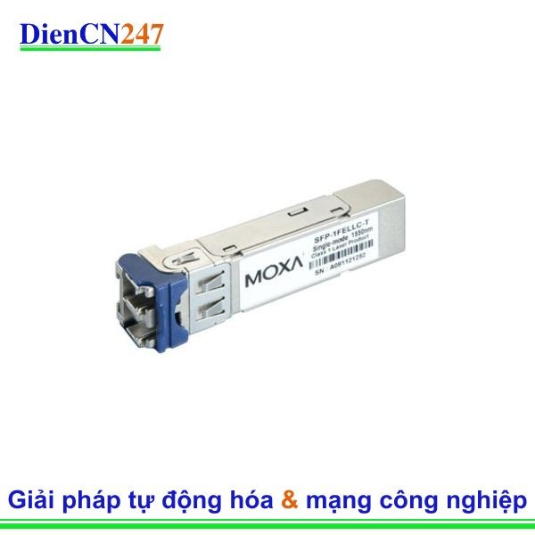 SFP-1FESLC-T hãng Moxa Vietnam – Module Quang 100 Mbps Single-Mode