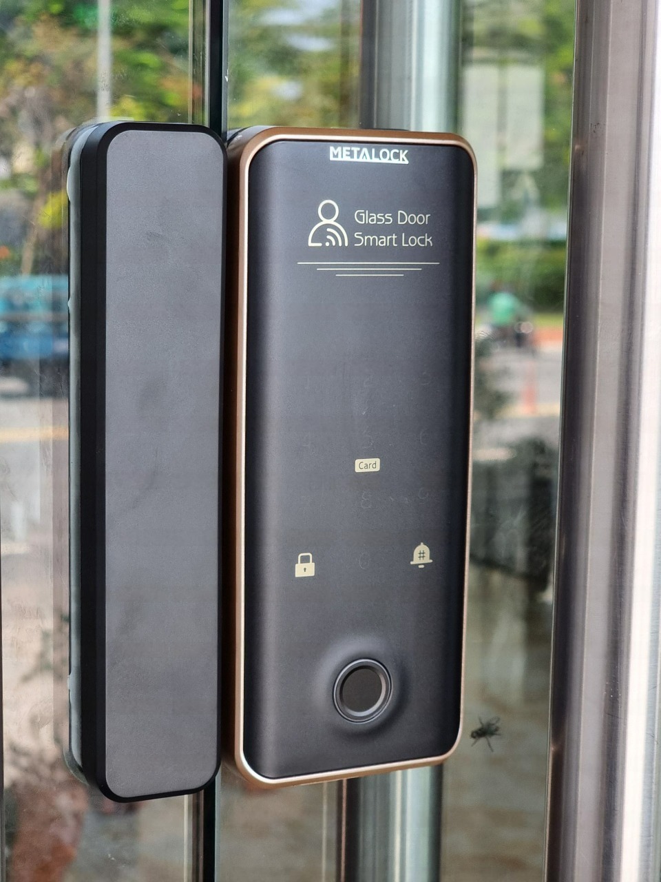 Khóa vân tay cửa bản lề sàn, cửa lùa treo