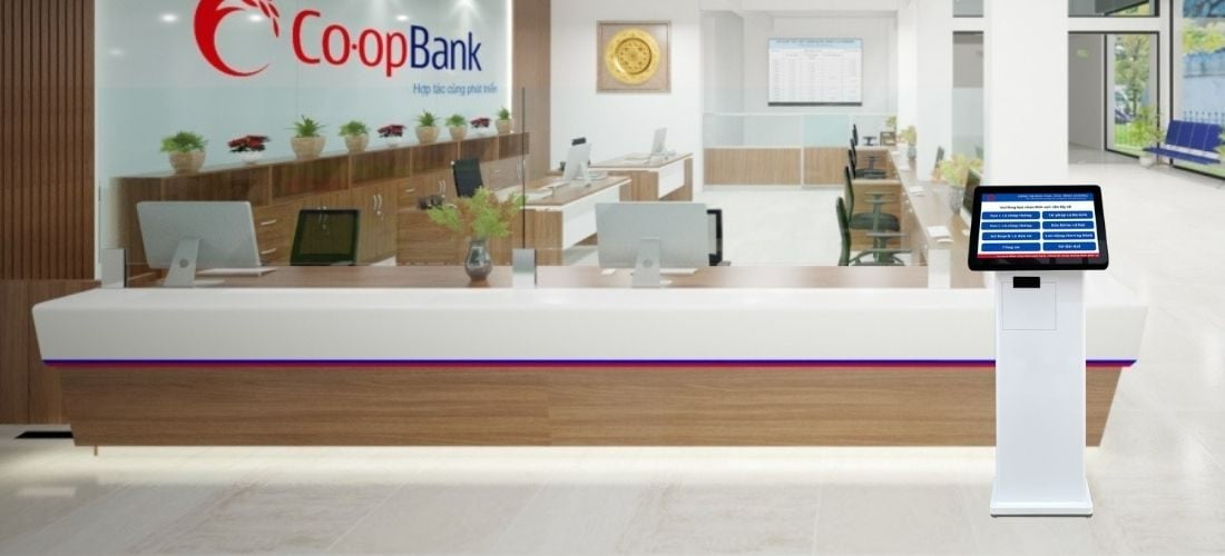 Giải pháp tối ưu giao dịch tại ngân hàng - Kiosk thông minh