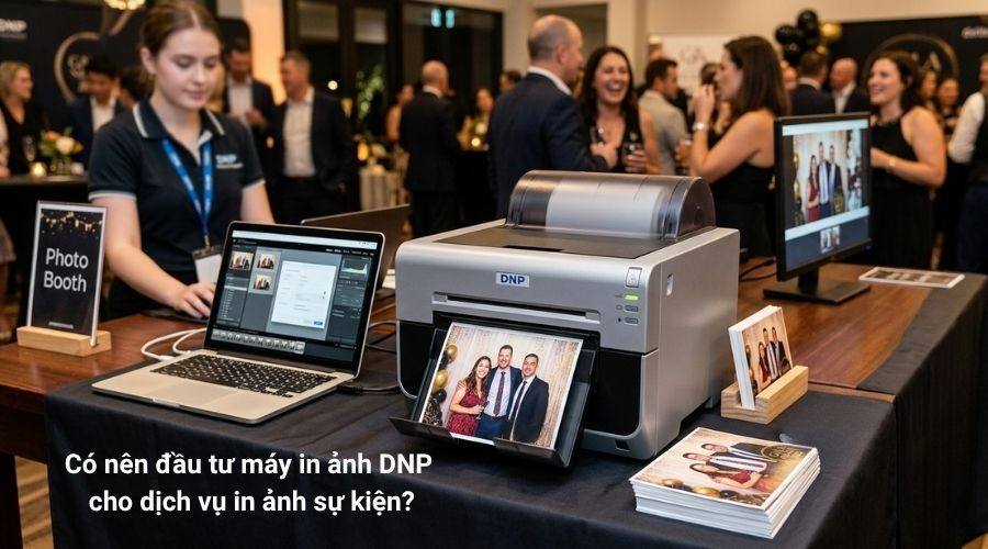 Có nên đầu tư máy in ảnh DNP cho dịch vụ in ảnh sự kiện?