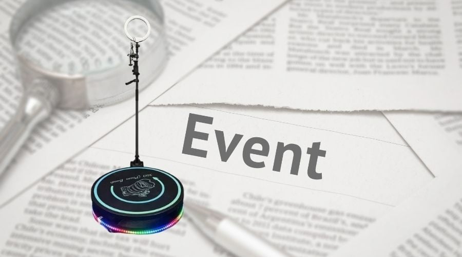 Photobooth 360 theo concept - Thiết kế riêng cho từng sự kiện