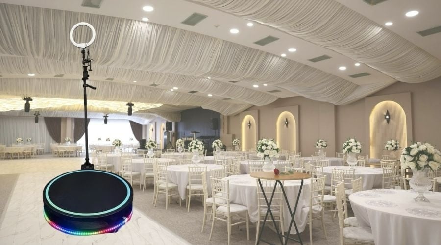 Photobooth 360 cho đám cưới - Xu hướng lưu trữ kỷ niệm