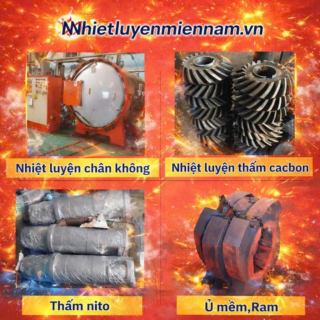 CÁC PHƯƠNG PHÁP NHIỆT LUYỆN PHỔ BIẾN HIỆN NAY