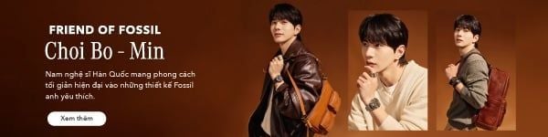 Choi Bo Min x Fossil - Dấu ấn thanh lịch hiện đại từ Friend of Fossil