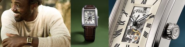 Carraway - mẫu đồng hồ Fossil yêu thích của phái mạnh đã quay trở lại