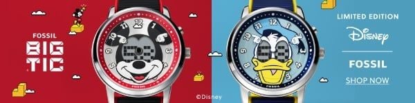 DISNEY X FOSSIL LIMITED-EDITION: MICKEY TÁI XUẤT SỐNG ĐỘNG CÙNG BẠN THÂN DONALD