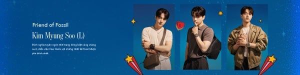 FOSSIL X L (KIM MYUNG SOO)| VISUAL CỦA INFINITE TRỞ THÀNH FRIEND OF FOSSIL