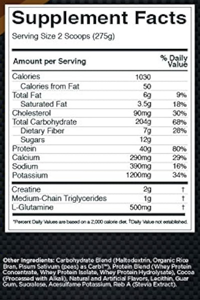 Rule 1 Mass Gainer 12lbs (5.4kg)