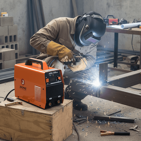 ảnh máy hàn que Jacpro ARC 250MOS thực tế