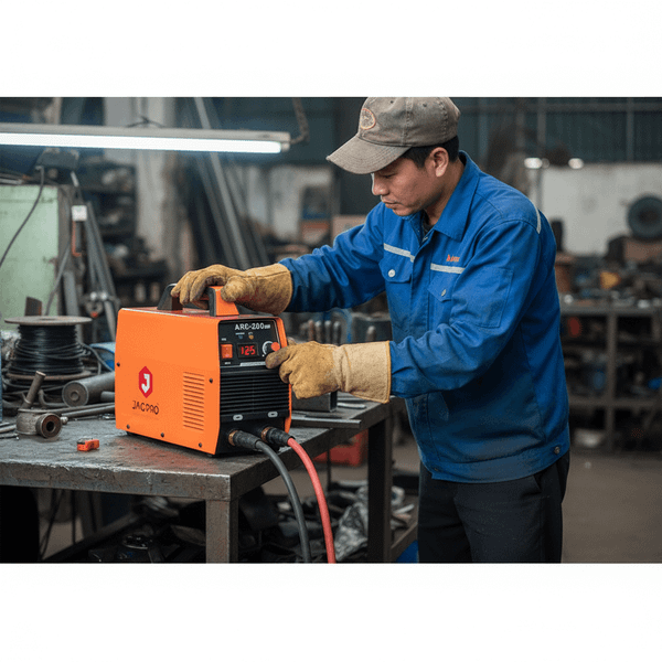 hình ảnh sử dụng máy hàn Jacpro