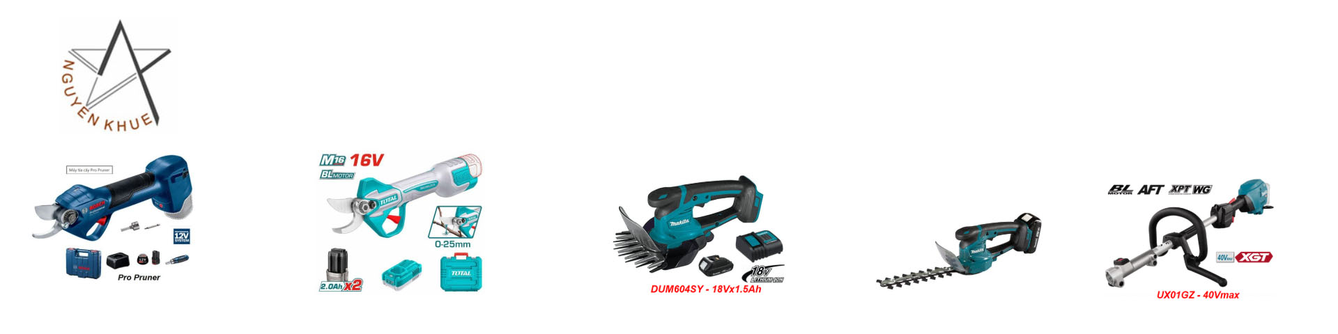 Máy cắt tỉa dùng pin