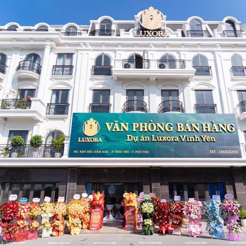 LUXORA VĨNH YÊN CHÍNH THỨC KHAI TRƯƠNG VĂN PHÒNG BÁN HÀNG