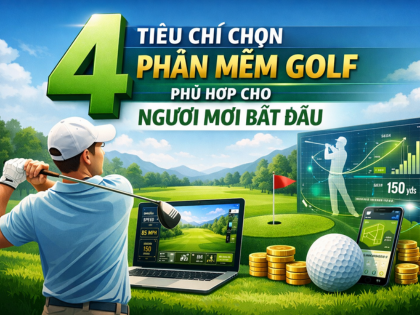 4 Tiêu Chí Chọn Phần Mềm Golf Phù Hợp Cho Người Mới Bắt Đầu