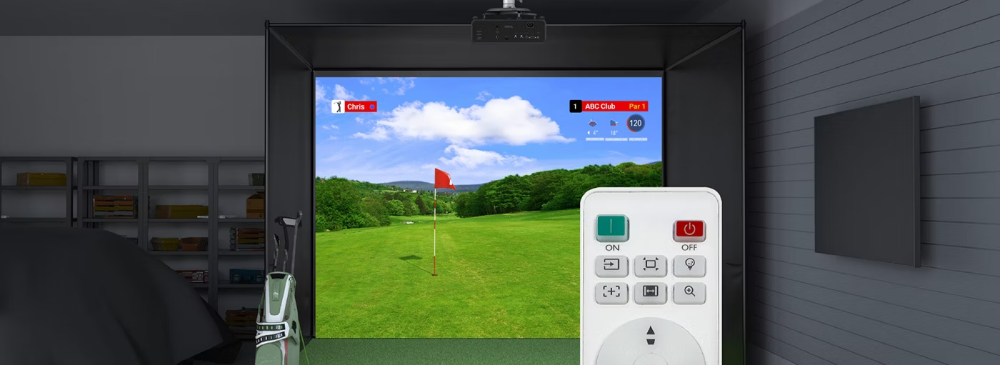 Máy chiếu golf laser throw ngắn 1080P 4000lm BenQ AH700ST