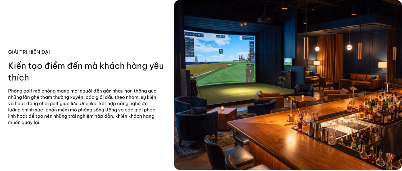 Khu vực Golf Lounge & Giải trí