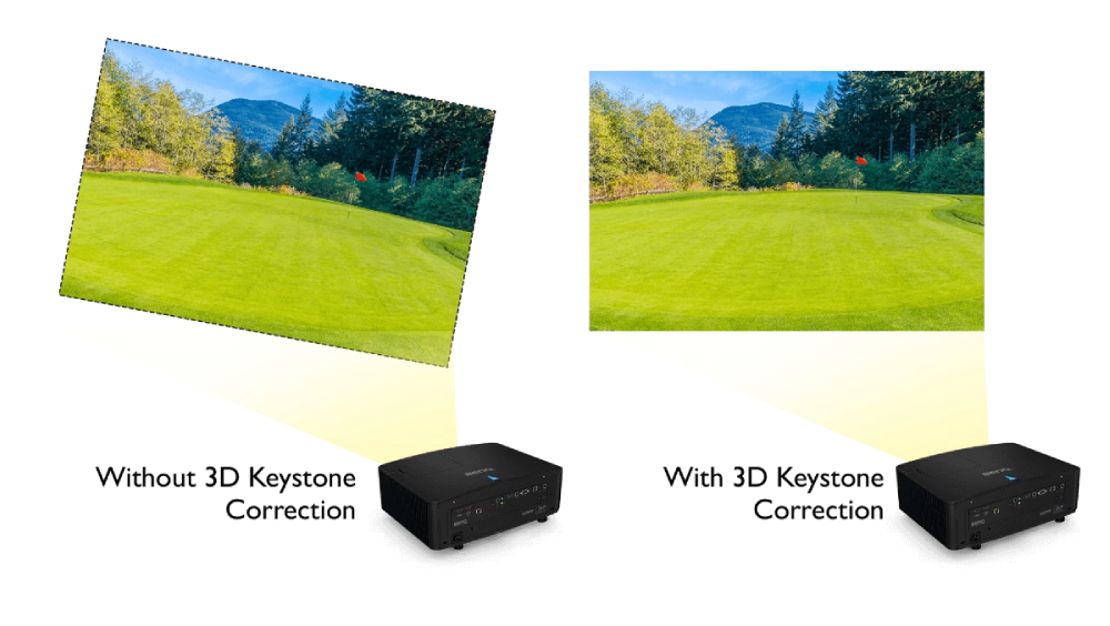 Máy chiếu golf mô phỏng Laser BlueCore ngắn 4K BenQ LK936ST