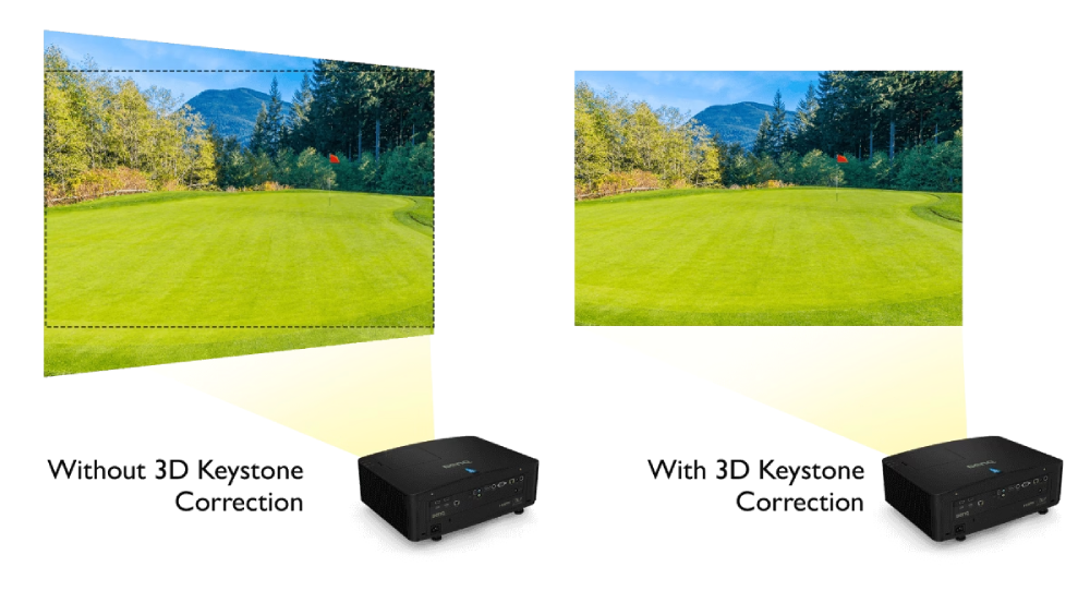 Máy chiếu golf mô phỏng Laser BlueCore ngắn 4K BenQ LK936ST