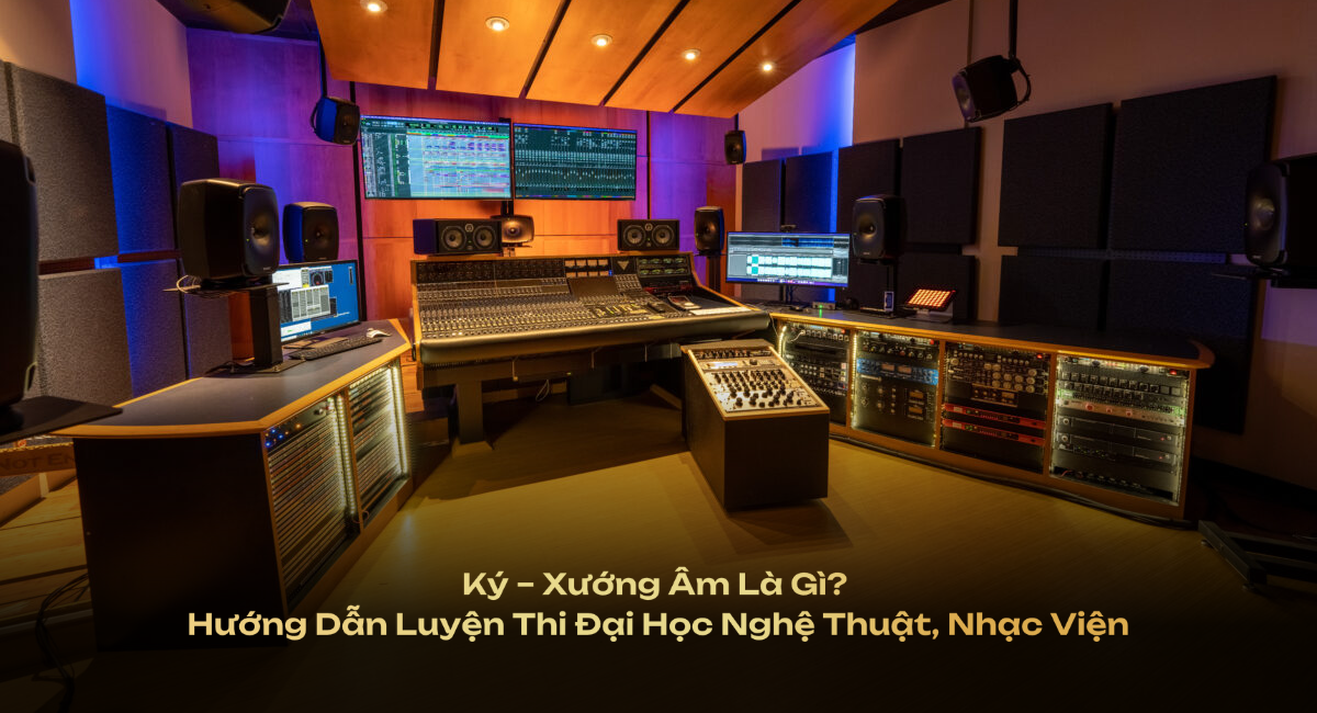 Ký – Xướng Âm Là Gì? Hướng Dẫn Luyện Thi Đại Học Nghệ Thuật, Nhạc Viện