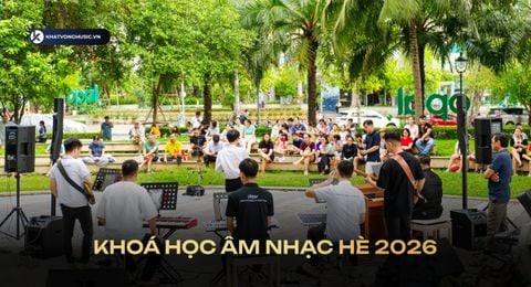 KHÓA HỌC ÂM NHẠC HÈ 2026 TẠI TP.THỦ ĐỨC