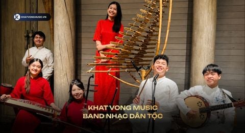 Khát Vọng Music Band Nhạc Cụ Dân Tộc đưa thanh âm Việt đến An Lâm Retreats Saigon River