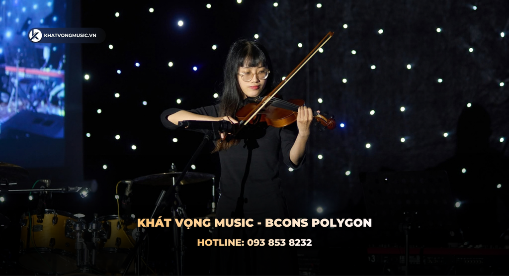Khoá học violin Bình Dương dĩ an cho người lớn