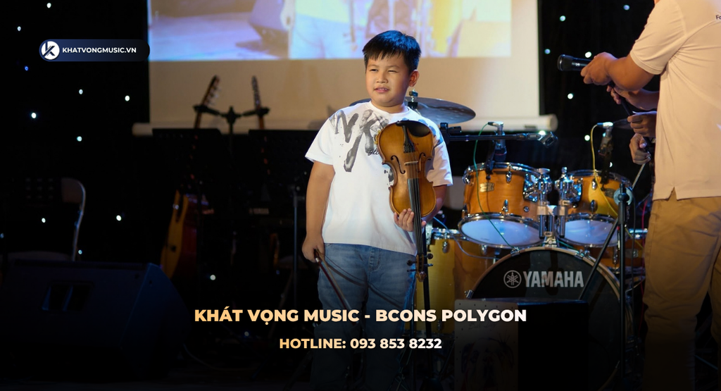 Khoá học violin Bình Dương dĩ an