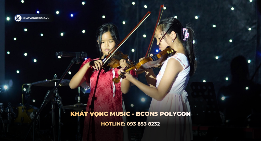 Khoá học violin Bình Dương dĩ an cho người lớn