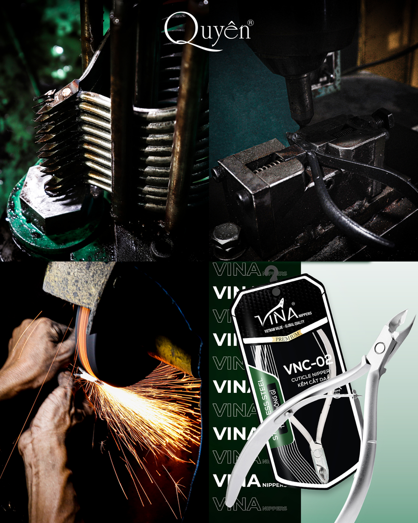 Gia công kềm tại Vina - Xây dựng thương hiệu kềm nail chuyên nghiệp