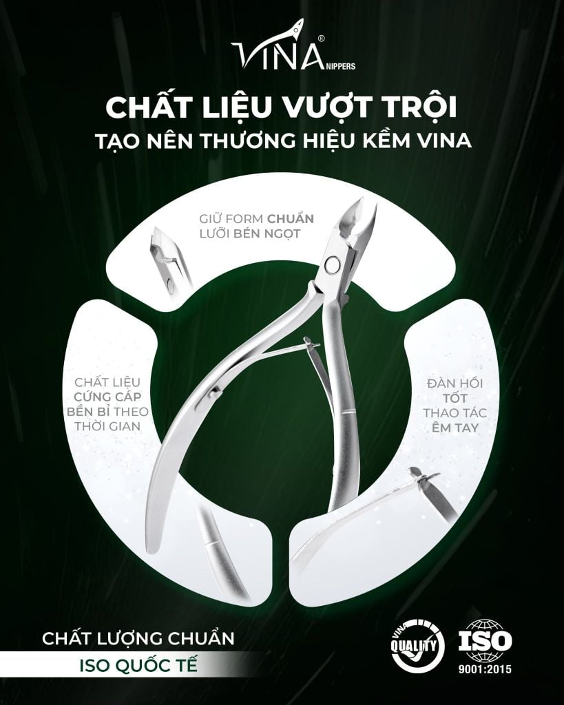 Khuyến mãi kềm Vina - Ưu đãi hấp dẫn dành cho thợ nail & đại lý toàn quốc