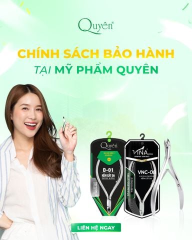 Chính sách bảo hành khi mua kềm tại Mỹ Phẩm Quyên