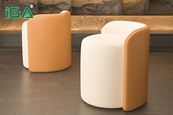 Ghế đôn da cao cấp GC51