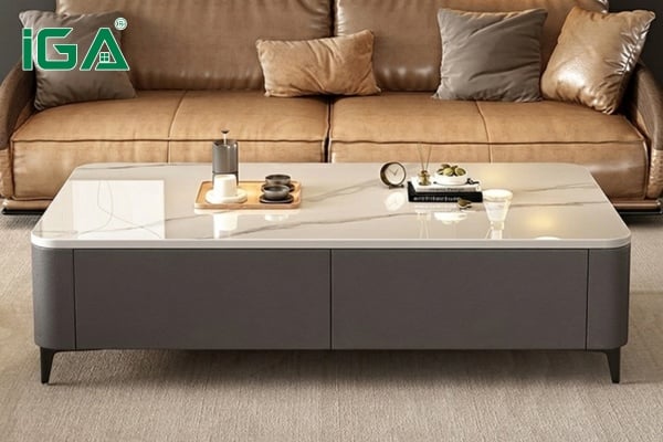 Bàn trà sofa sang trọng cho phòng khách