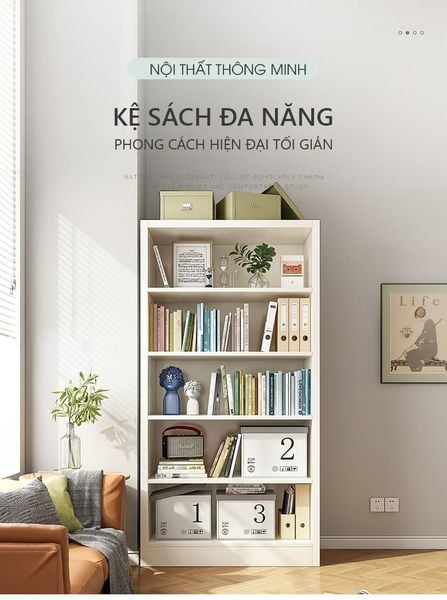 kệ sách 5 tầng