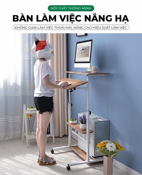 bàn làm việc tăng chỉnh chiều cao