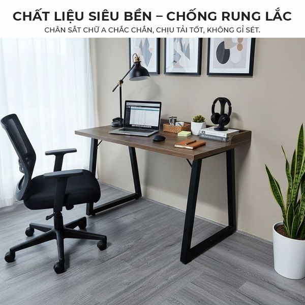 bàn làm việc chân sắt GM228